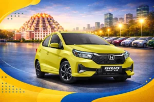rental mobil brio makassar